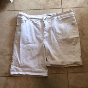 Cute White Jean Shorts